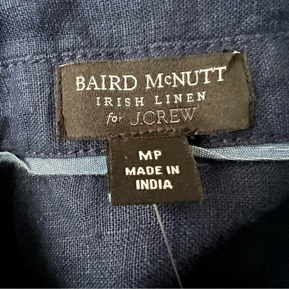 J.Crew Relaxed-Fit Short Sleeve Baird McNutt Irish Linen Shirtdress MP Women’s. - Picture 5 of 7